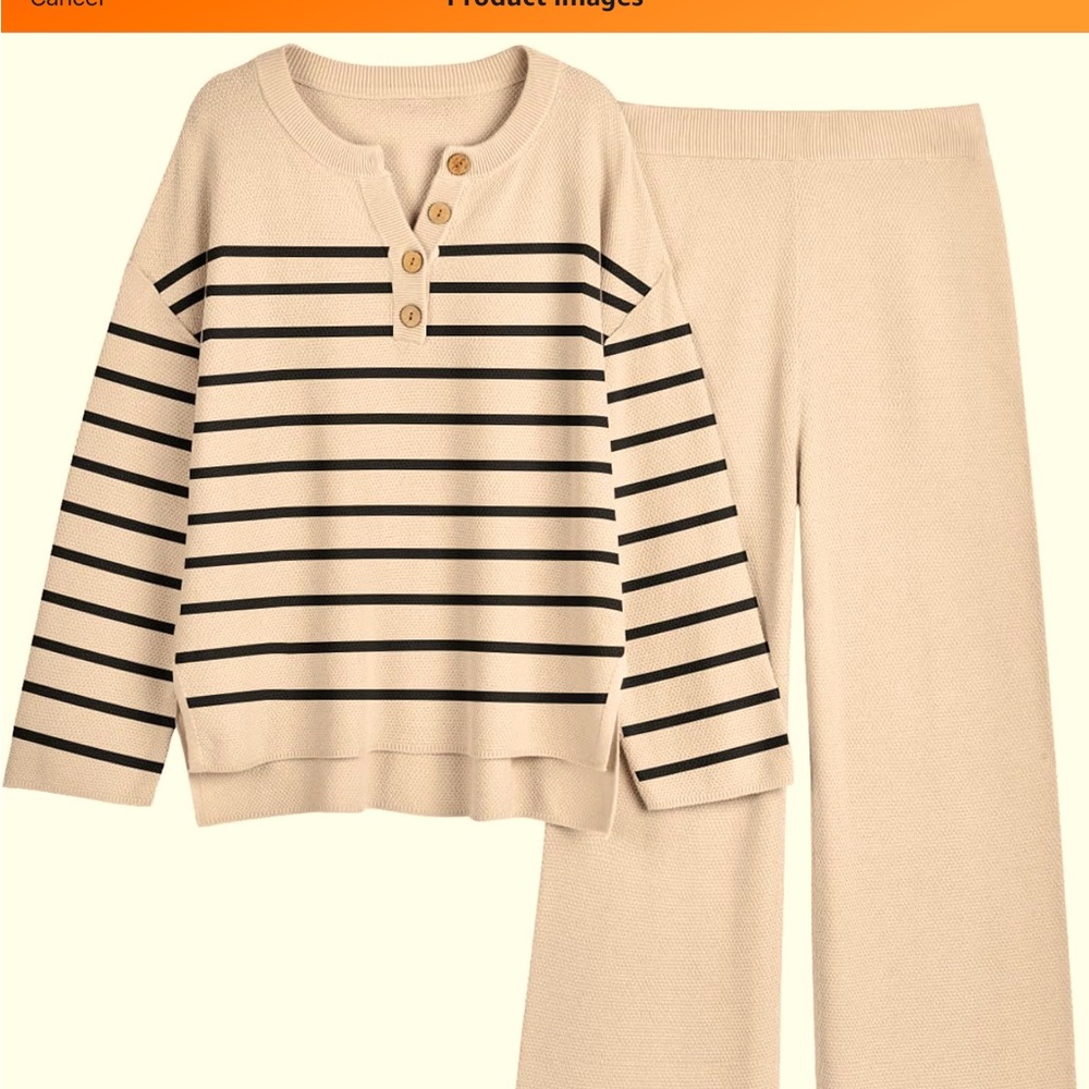 NWT Lillusory pant set size M, excellent condition.